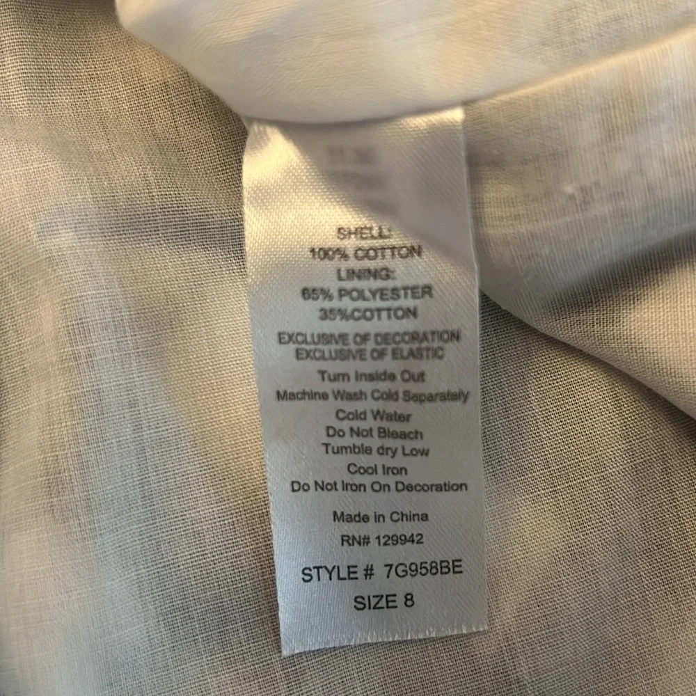 ⭐️ Gingham Girls Dress 8 - Picture 6 of 6